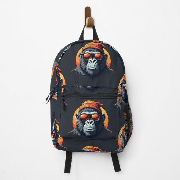 Item preview, Gorilla Swagger: Cool Gorilla in Cap and Sunglasses designed and sold by Taans-Creation.