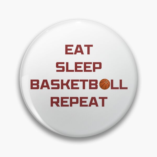 Item preview, Eat sleep baketball repeat designed and sold by D-NA10.