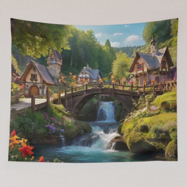 Item preview, Lush Rivertown designed and sold by BlareBlare.