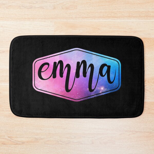 Artikelvorschau, EMMA Personalisierter Name Geburtstagsschild Familienname EMMA Mädchen Benutzerdefinierter Name Vorname Nachname entworfen und verkauft von HalloweenGift.