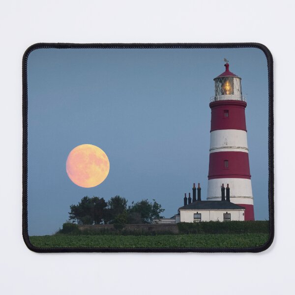 Item preview, Moon Rising Behind Happisburgh Lighthouse designed and sold by dp-images.