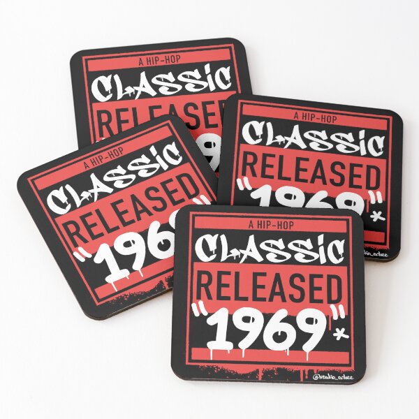 Item preview, Black 1969 Hip Hop born year artwork for all old school Hip Hop lovers. designed and sold by studioochee03.