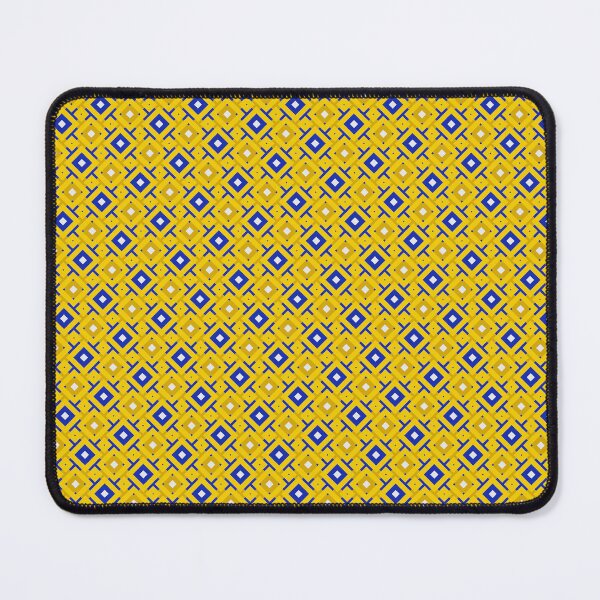 Item preview, Geometric Navy And Gold Colorful Diamond Checkerboard designed and sold by Triplicate Limited.