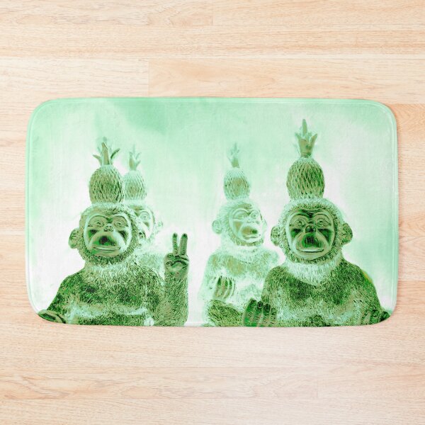Item preview, green monkeys doing yoga designed and sold by Gabriel BOCQUAIRE.