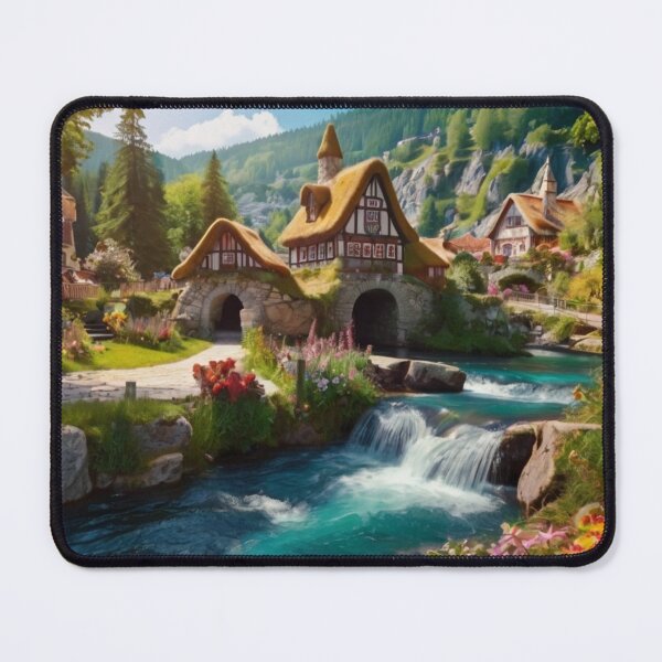 Item preview, Fairy Cascade Village designed and sold by BlareBlare.