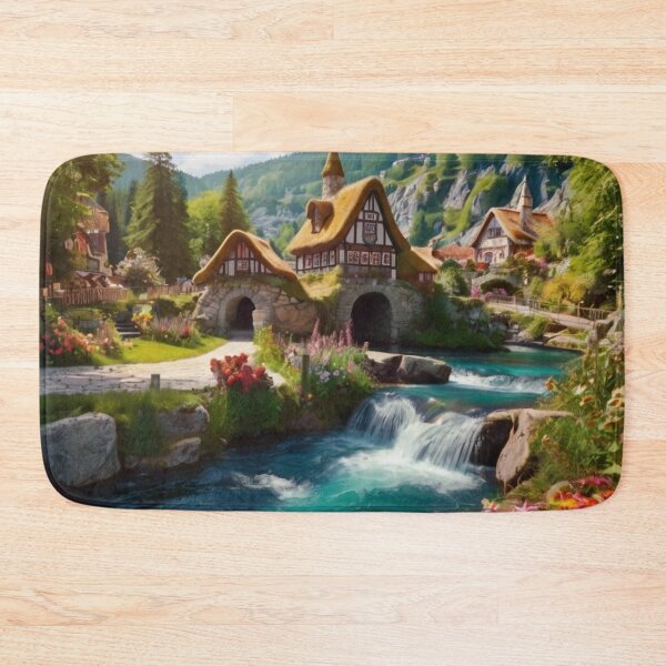 Item preview, Fairy Cascade Village designed and sold by BlareBlare.