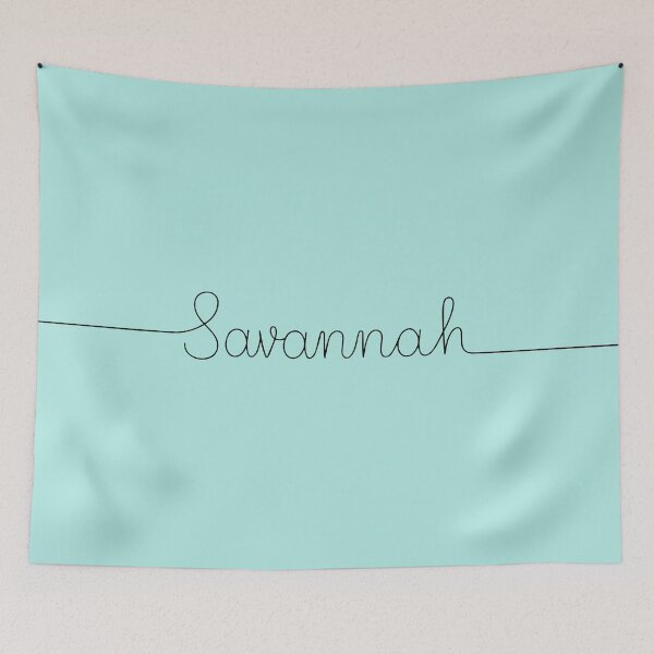 Item preview, Squiggle Line Savannah Souvenirs designed and sold by For91days-Blog.