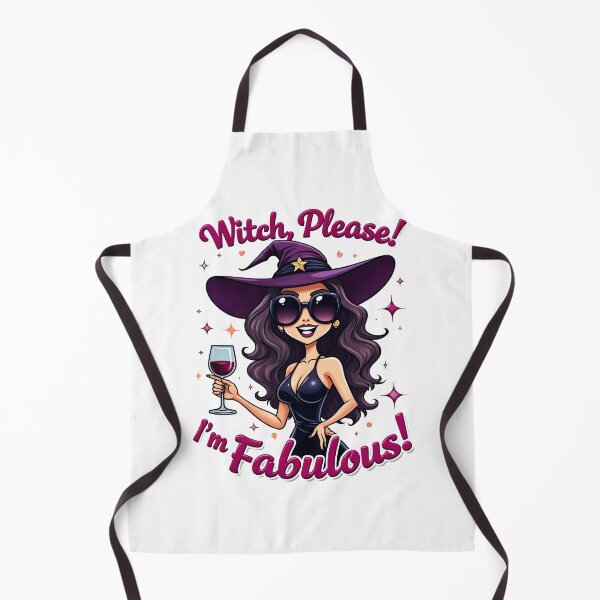 Item preview, Witch Please! I'm Fabulous - Glamorous Witch Design designed and sold by MindM.