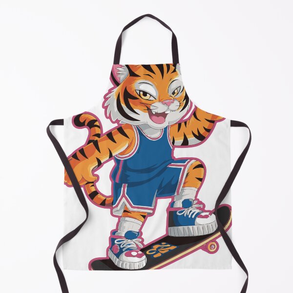 Item preview, Skater Tiger in Blue Sportswear designed and sold by BumbleChynxBee.