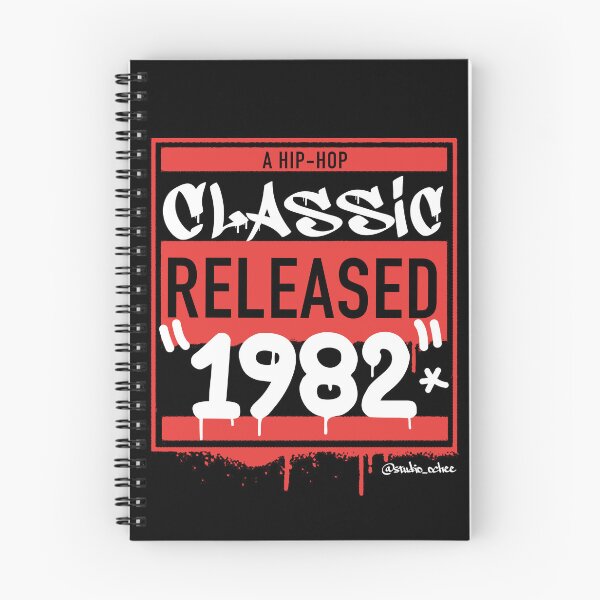 Artikelvorschau, Schwarzes Hip-Hop-Geburtsjahr 1982-Artwork für alle Old-School-Hip-Hop-Liebhaber. entworfen und verkauft von studioochee03.