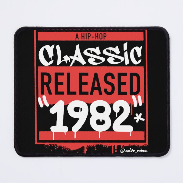 Item preview, Black 1982 Hip Hop born year artwork for all old school Hip Hop lovers. designed and sold by studioochee03.