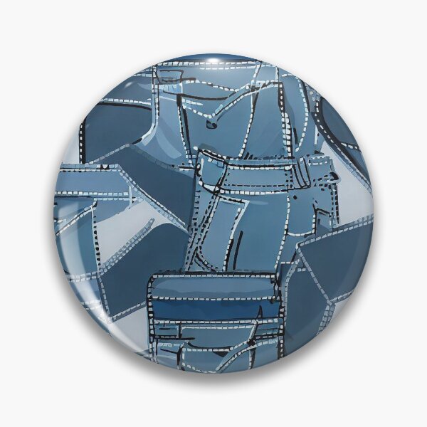 Item preview, Authentic Denim Design with Rugged Appeal designed and sold by communedesigns.