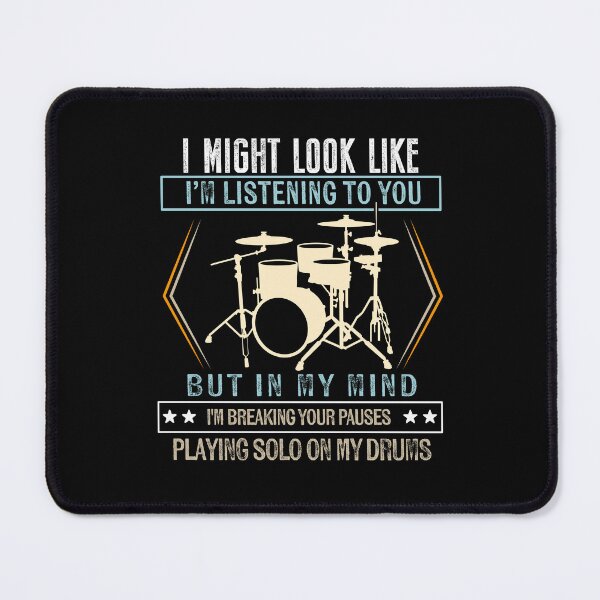 Item preview, Playing solo on my drums designed and sold by GrzesiakStudio.