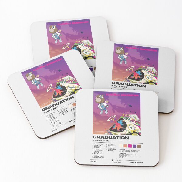 Item preview, Graduation by Kanye West Album Poster designed and sold by FourthWall Prints.