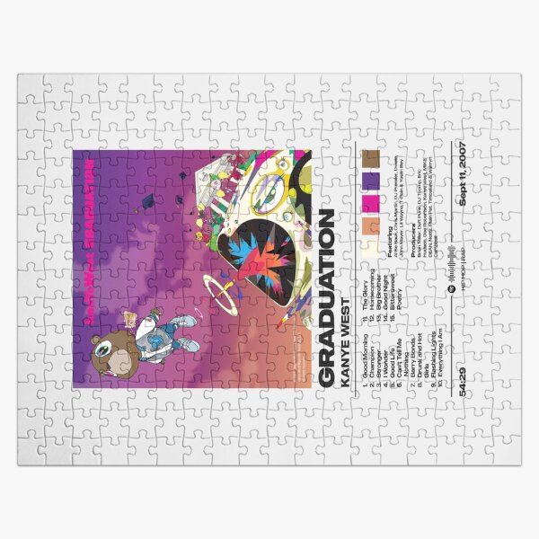 Item preview, Graduation by Kanye West Album Poster designed and sold by FourthWall Prints.