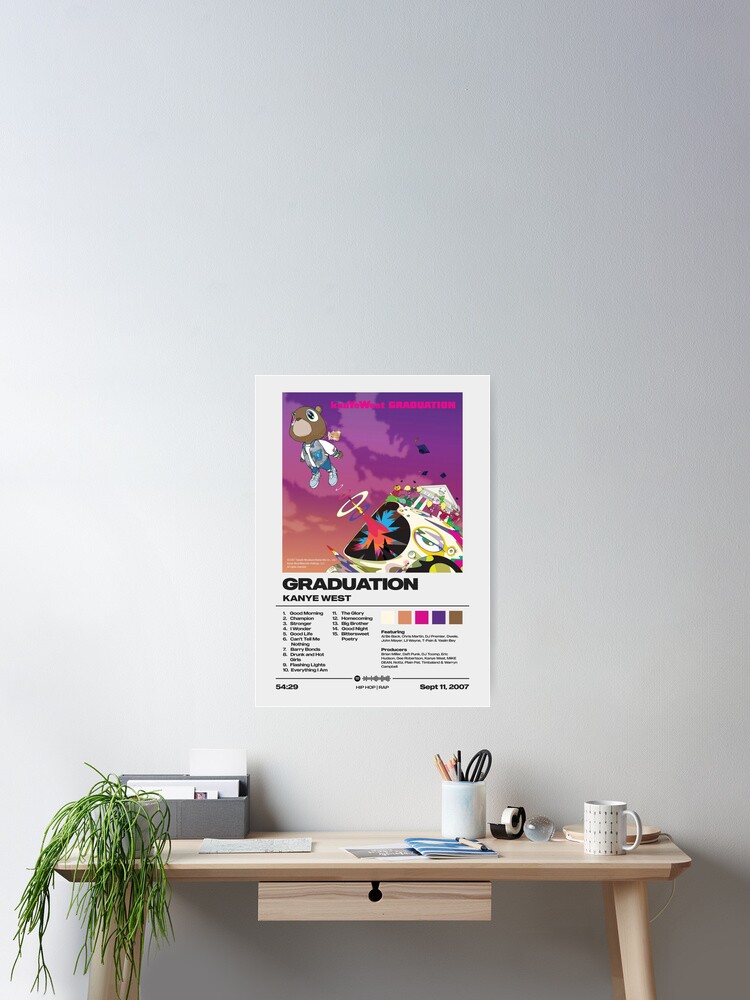 Graduation by Kanye West Album Poster Poster