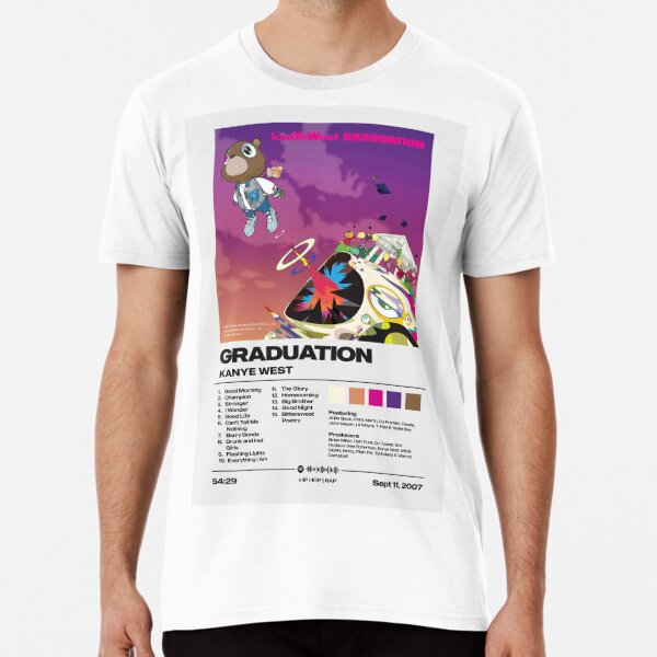 Item preview, Graduation by Kanye West Album Poster designed and sold by FourthWall Prints.