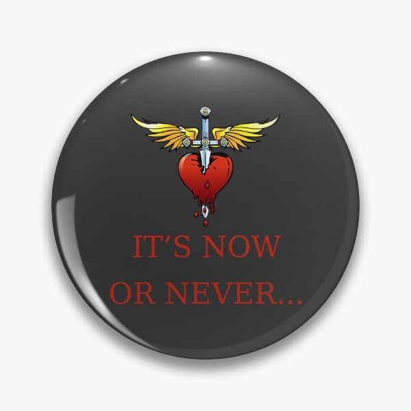Item preview, it's now or never... designed and sold by BedrockZak.