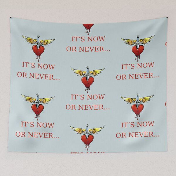 Item preview, it's now or never... designed and sold by BedrockZak.