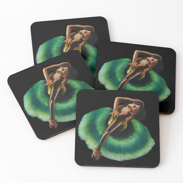 Item preview, The Green ballerina 1 - Artem Tuliuk original oil painting designed and sold by Artem Tuliuk.
