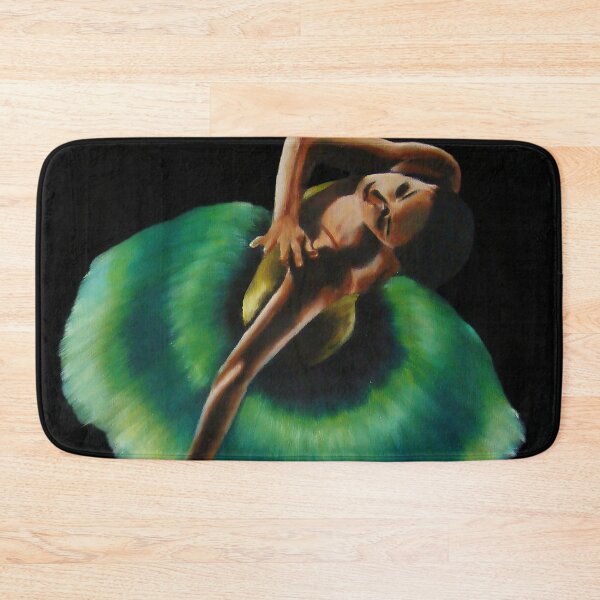 Item preview, The Green ballerina 1 - Artem Tuliuk original oil painting designed and sold by Artem Tuliuk.