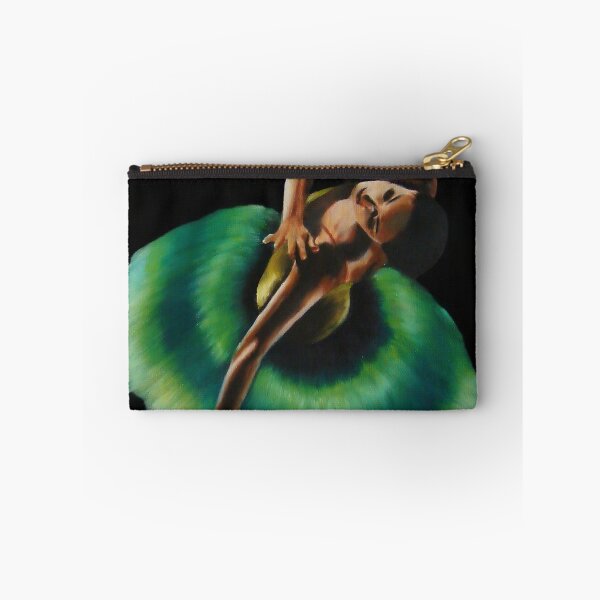 Item preview, The Green ballerina 1 - Artem Tuliuk original oil painting designed and sold by Artem Tuliuk.