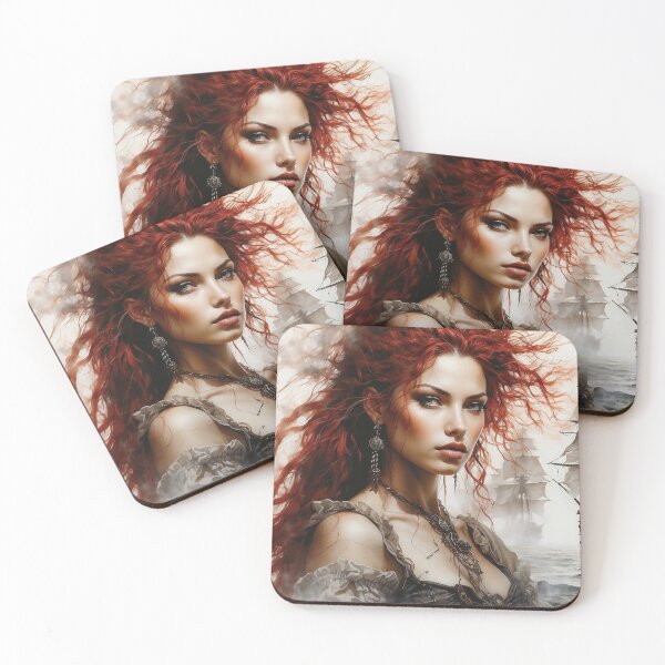 Item preview, Crimson Winds: The Enigmatic Pirate Queen designed and sold by photoparadise22.