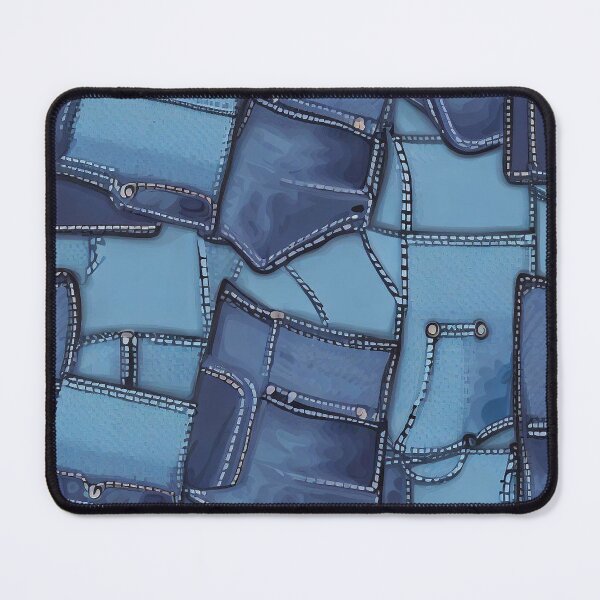 Item preview, Stylish Denim Print with Textured Finish designed and sold by communedesigns.