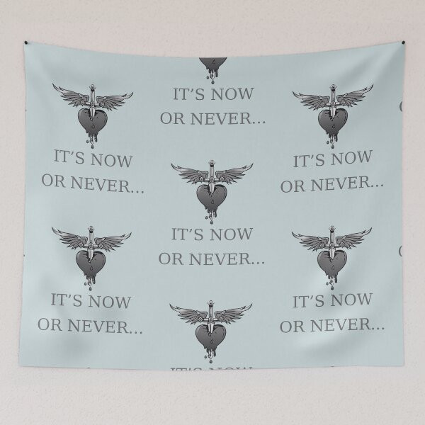 Item preview, it's now or never... designed and sold by BedrockZak.