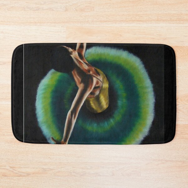 Item preview, The Green ballerina 2 - Artem Tuliuk original oil painting designed and sold by Artem Tuliuk.