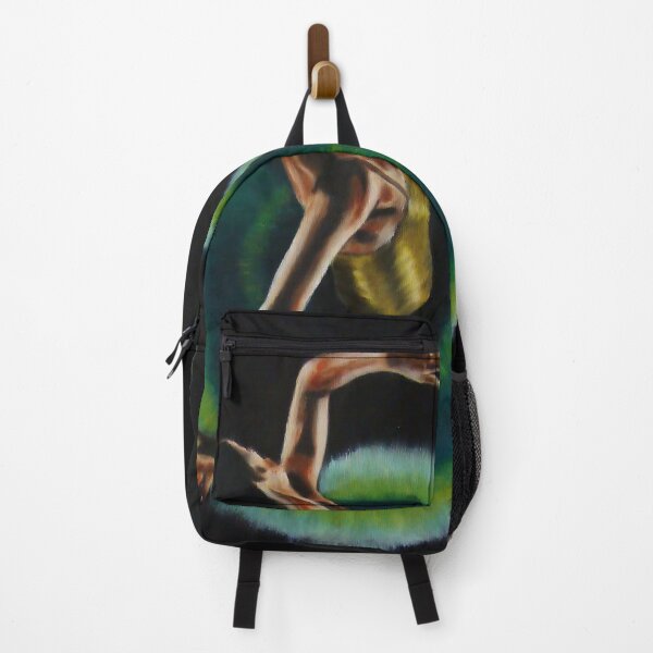 Item preview, The Green ballerina 2 - Artem Tuliuk original oil painting designed and sold by Artem Tuliuk.
