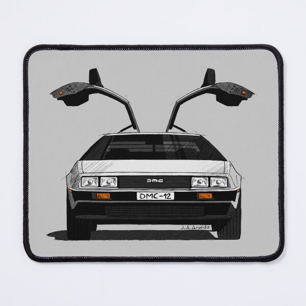 Item preview, Copia de My drawing of the DeLorean DMC-12 in front view designed and sold by designjaag.