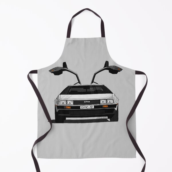Item preview, Copia de My drawing of the DeLorean DMC-12 in front view designed and sold by designjaag.