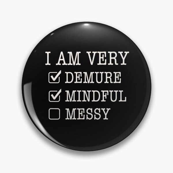 Item preview, Very demure very mindful designed and sold by VeryEnglishGent.
