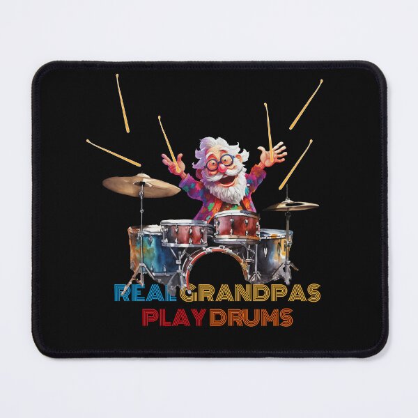 Item preview, Real grandpas play drums designed and sold by GrzesiakStudio.