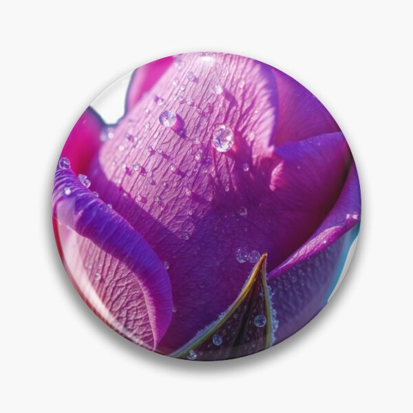 Item preview, pink rose with drops,isolated art designed and sold by Creative88Art.