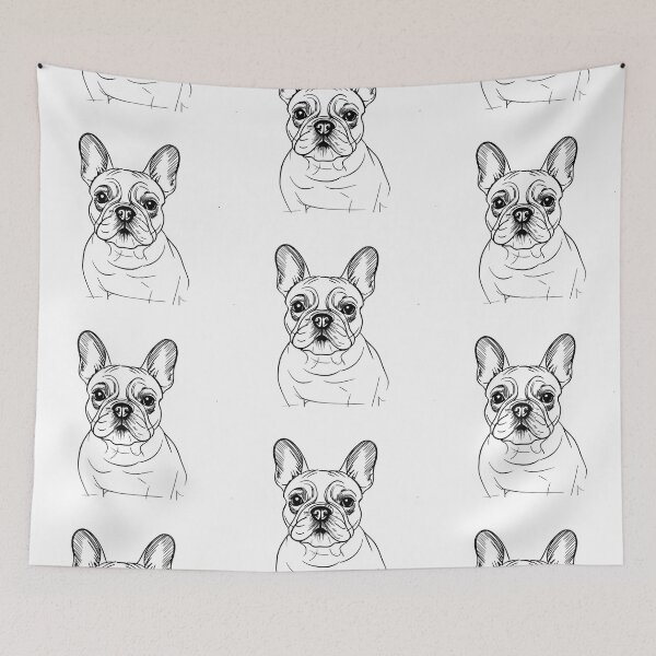 Item preview, Pencil Sketch Style Bulldog designed and sold by FreeStyleTrend.