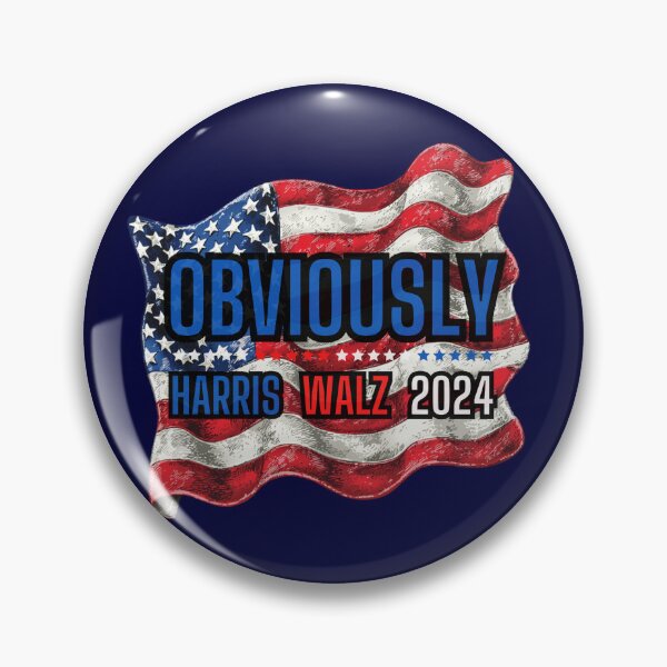 Item preview, OBVIOUSLY: HARRIS WALZ 2024 designed and sold by Fantasy Masterpiece.