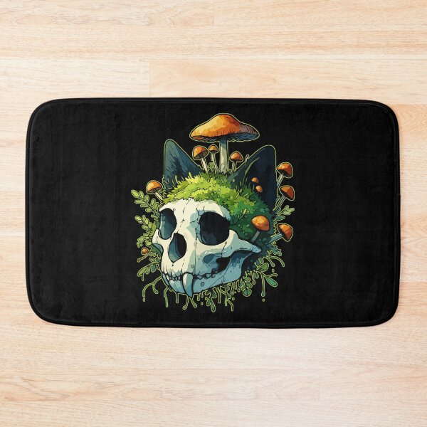 Item preview, Overgrown Cat Skull designed and sold by TomFrontierArt.