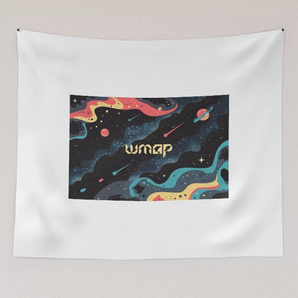 Item preview, WMAP Cosmic Echoes: A Glimpse into the Early Universe designed and sold by Colorful-Garden.