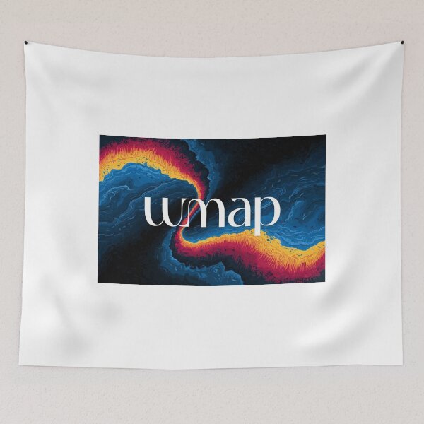 Item preview, WMAP Cosmic Echoes: A Glimpse into the Early Universe designed and sold by Colorful-Garden.