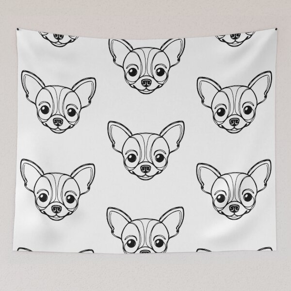 Item preview, Chihuahua Dog Head designed and sold by FreeStyleTrend.