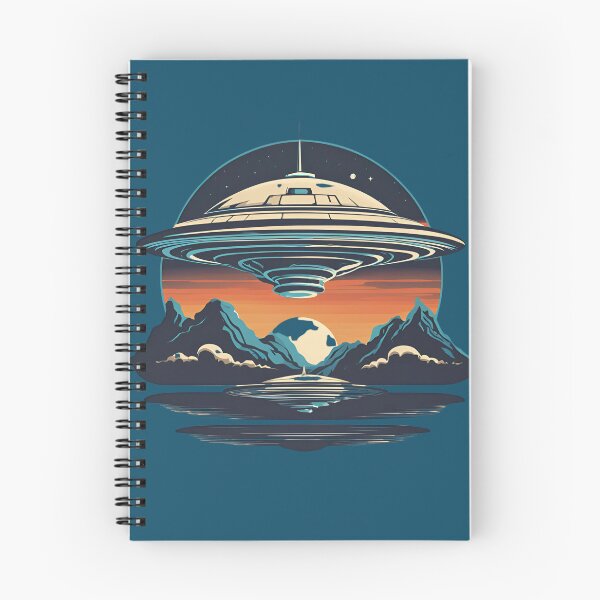 Item preview, Ufo in retro style designed and sold by katgosnice.