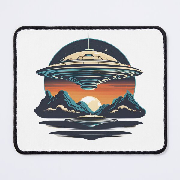 Item preview, Ufo in retro style designed and sold by katgosnice.