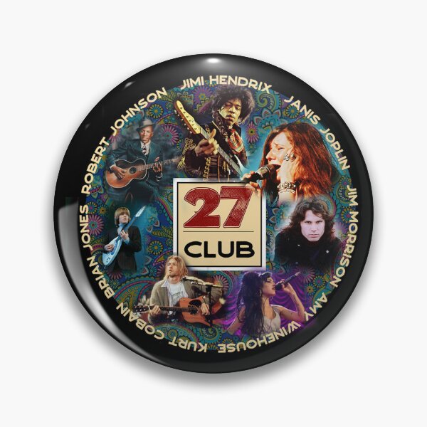Item preview, 27 Club - Musicians Who Died At The Tender Young Age Of designed and sold by loviedaylie.