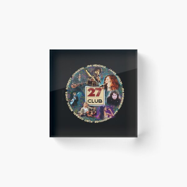Item preview, 27 Club - Musicians Who Died At The Tender Young Age Of designed and sold by loviedaylie.