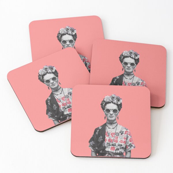 Item preview, A contemporary  Portrait of Frida Kahlo designed and sold by NiRia Spot.