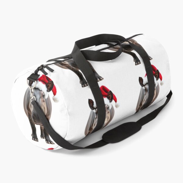 Item preview, Funny Tapir Wearing Christmas Hat designed and sold by LazyOwlStore.