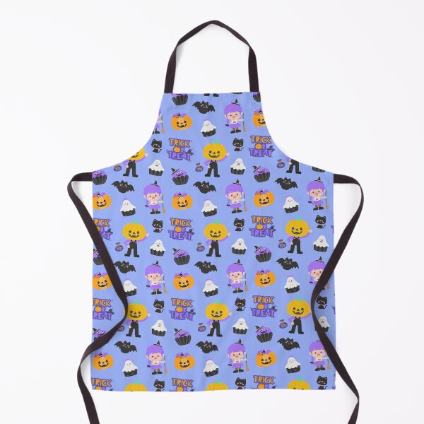 Item preview, cute kid seamless pattern halloween trick or treat party illustration designed and sold by nuchz.