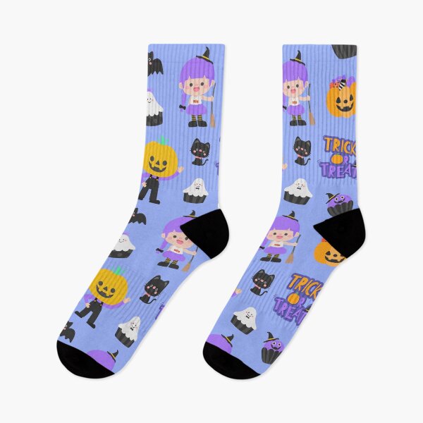 Item preview, cute kid seamless pattern halloween trick or treat party illustration designed and sold by nuchz.